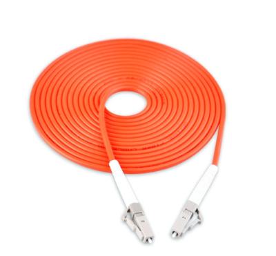 China Fiber Optic Cable MM LC/PC - LC/PC-LC/PC Duplex Fiber Optic Jumper LC/PC for sale