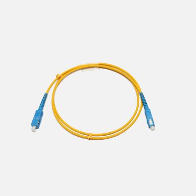 China SC SM Simplex 2.0 Patch Cable SC/PC for sale