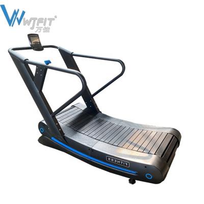 China Cardio Running Unpowered Manual Fitness Curved Treadmill Best Seller Commercial Exercise Machine Woodway Treadmill for sale