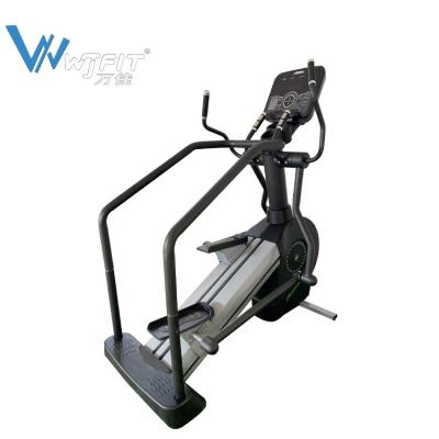 China Commercial Use Indoor Gym Dedicated Mountaineering Aerobic Step Machine Commercial Elliptical Steppers Trainer for sale