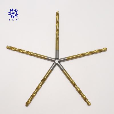 China Metal working Wholesale Competitive Titanium Twist Drill Bit HSS for Metal for sale