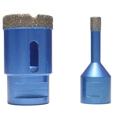 China Glass Vacuum Brazed Diamond Drill and Tile Drill Bits and Diamond Core Bit of Chip-free Drilling for sale