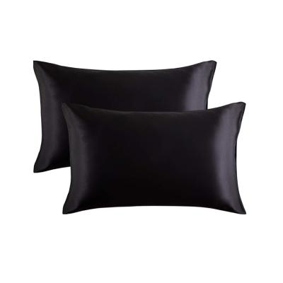 China New Home Comfortable Pleasure Polyester Pillow Case Bedsure Soft Satin Pillowcase for sale