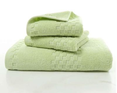 China 2021 Wholesale Comfortable Hotel Towel Absorbent Cotton Towel Cotton Bathroom Set for sale