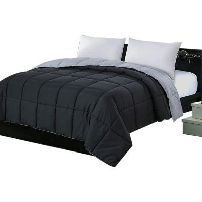 China New Black Home All Season Reversible Lightweight Comforter Twin Bed Comforter Price for sale