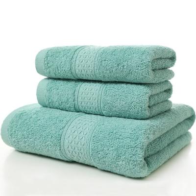 China Absorbent Square Accept Customized Logo Towels White Bath Cotton Bathroom Towels for sale