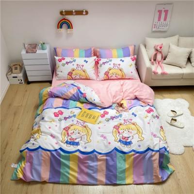 China Anti-static Comfortable 4 Pcs Sheet Bedding Set Cotton Duvet Cover Set for sale