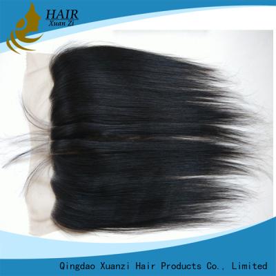 China Raw Unprocessed 100% Brazilian Straight Lace Closure Free Shipping No Tangling for sale