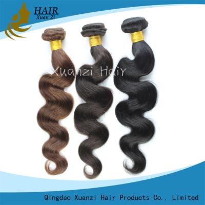 China Grampo natural de Remy nas extensões 100G do cabelo, cabelo de Remy do indiano do Virgin da onda do corpo à venda