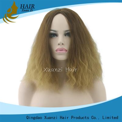 Chine Haute température droite frisée d'avant de dentelle de perruques synthétiques courtes femelles de cheveux à vendre