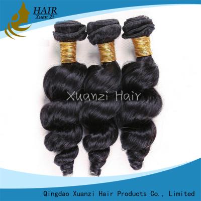 China Long Lasting Malaysian Virgin Hair Extensions Loose Wave 100%  Virgin Hair for sale