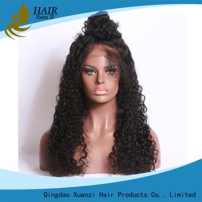 China Brazilian Deep Wave Full Lace Frontal Closure No Shedding For Black Women for sale