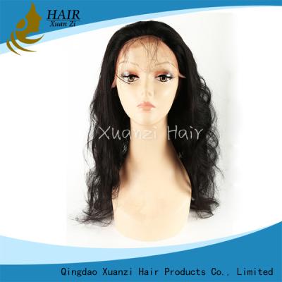 China High Density 360 Full Lace Wigs Frontal With 100% Unprocessed Indian Hair for sale