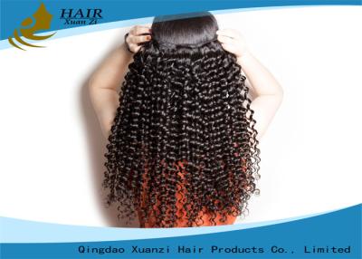 China Unprocessed Virgin Brazilian Hair Extension 100g Kinky Curl Human Hair Weft for sale