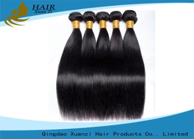 China Can Be Colored 100% Brazilian Virgin Hair Extensions / Human Hair Weft for sale