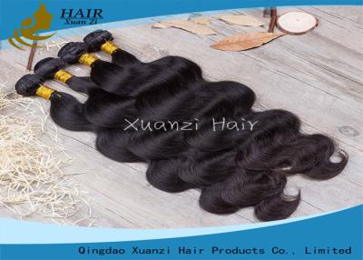 China 18 Inch Body Weave Brazilian Virgin Hair Extensions Can Be Dyed and Bleached for sale