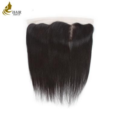 China Limpe o meio livre três do cabelo reto brasileiro liso do Virgin do fechamento do laço que parte-se à venda