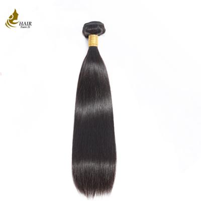 China 7A Straight Hair Bundles 8 - 32 Inch Hair Weave Non Remy Human Hair Weft Natural Color for sale