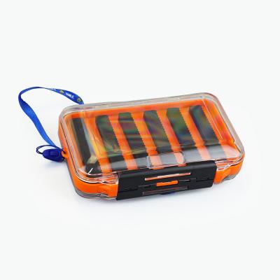 China 11cm Lure Sequin Bait Fly Fishing Tackle Box Waterproof Insert 14.7cm Foam Plastic Wholesale Plastic for sale