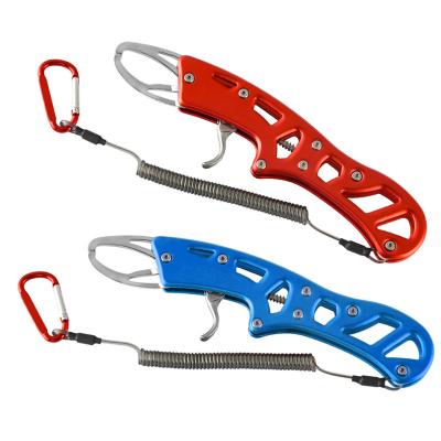 China Caught Fish Tell Fishing Tackle Aluminum Alloy Lip Fish Lip Handle Fish Control Pliers Multifunctional Equipment For Fishing for sale