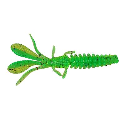 China Custom PVC Soft Plastic Shrimp Bait Artificial Bionic Crayfish Lures Fishing Tool for sale