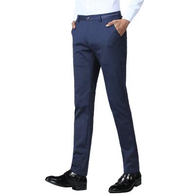 China Men's Breathable Pants Spring Chino Long Slim Fit Pants Clothing Wholesale Mens Fashion Chino Fancy Pants for sale