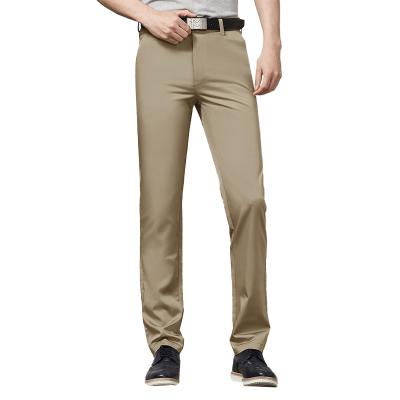 China Wholesale Anti-static Casual Men's Twill Pants Thin Business Pants Men's Trousers Tailor Trousers for sale