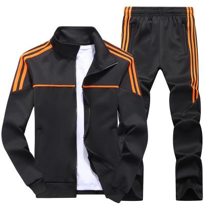 China Breathable Sweatsuit Mens Sets 2 Piece Zipper Jacket Tracksuit Pants Casual Tracksuit Men Sportswear Set Clothes for sale