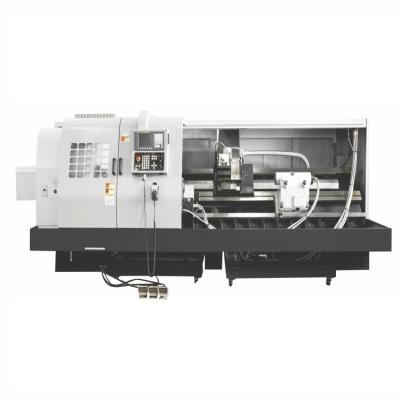 China CBK50 2 Axis Slope Bed CNC Metal Lathe Machine Rotating Machinery Repair Shops for sale