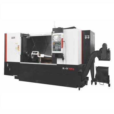 China Machinery Repair Shops Heavy Duty High Rigidity Bed Slant Bed CNC Lathe Machine For Long Axis Turning for sale