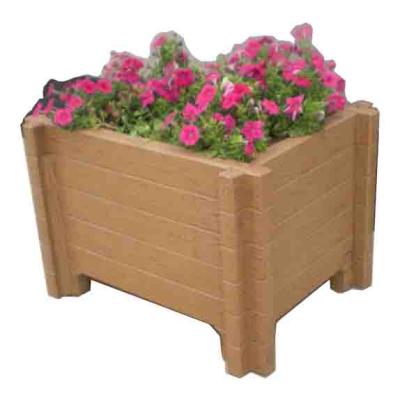 China Reazone Universal Garden Molds Precast Square Planter Concrete Molds For Garden Decoration for sale