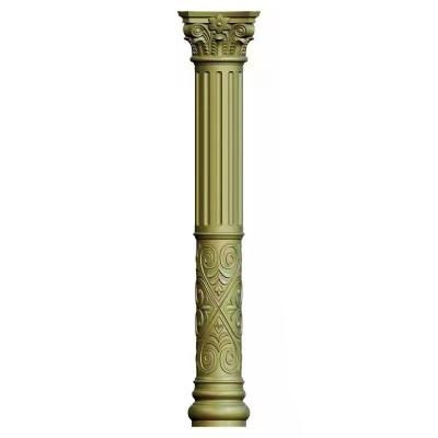 China Household Product New Concrete Mold 2022 Plastic Round Pillar Column Design for sale