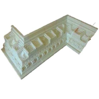 China China Traditional Supply Chinese Style Outdoor Decorative Cement Concrete Eaves Line Tiger Paws Form Plastic Molds For Home Construction Use for sale