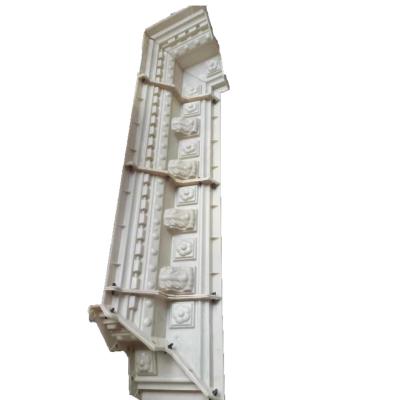 China Traditional Concrete Gutter Corner Plastic Roof Molds For Exterior Decoration Building for sale