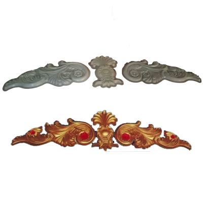 China Household Product Mold Gable Decoration Cast Concrete Pediment ABS Plastic Mold for sale