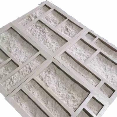 China Floor Decoration Artificial Cultrure Concrete Stone Veneer Molds for sale