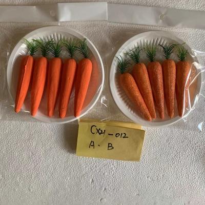 China Plastic Colorful Easter Carrot Easter Carrot Decoration Gifts Festival Carrot For Easter for sale