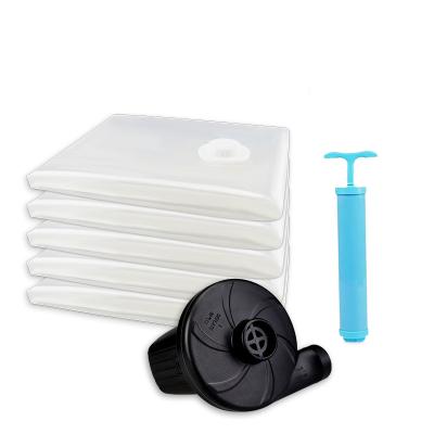 China Modern Hot Selling Plastic Bags Clothes Sealer With Valve Vacuum Storage Bag for sale