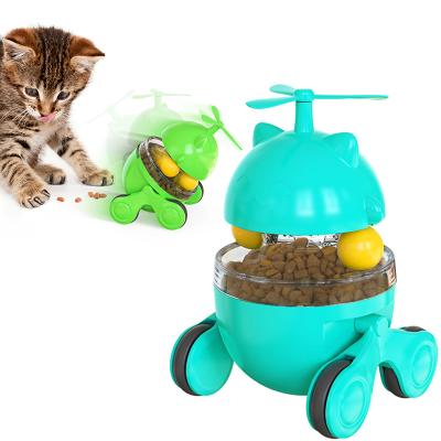 China New Arrival Stored Hot Selling Cat Pet Toys Food Puzzle Ball Driver Toy Eco Friendly Hiding Training for sale