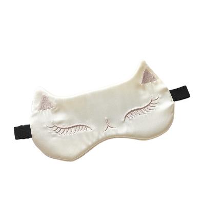 China Shading light directly supply sleep sleep printed white eye mask with factory price for sale