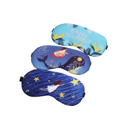 China Shading silk rest light wholesale cartoon like sleep eye mask ice compress and hot compress eye mask for sale