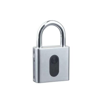 China BT Security Locker Fingerprint Security Locker BT Lock Body Zinc Alloy Waterproof Digital Padlock Safe Door Lock for sale