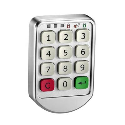 China Small ABS Keypad Lock Body ABS Keypad Lock (Zinc Alloy Optional) Battery Password Cabinet Lock Digital Zinc Alloy Plastic Drawer Lock for sale