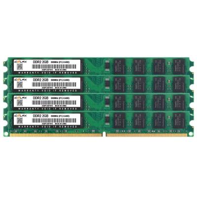 China ICOOLAX ​​OEM PC Computer Laptop Desktop Memory 1.8V DDR2 2GB 800MHZ for sale