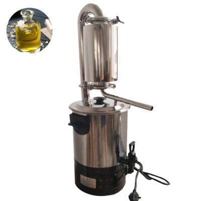 China Perfume factory thc home stainless steel distilled machine to make perfume essential oil pine tea tree rose water extraction and distillation for sale