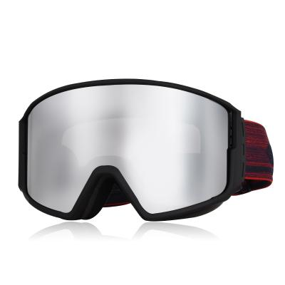 China Ski Glasses Brand Ski Goggles Anti-fog Lens OTG Design Fashion Snow Magnetic Goggles for sale