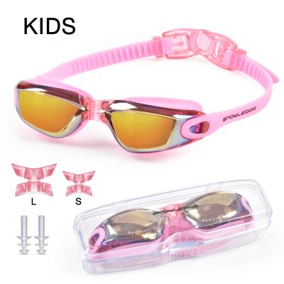 China Kid Children Swimming Goggles Anti Swim Goggles Anti Fog Wide Scratch Anti UV Swimming Goggles for sale