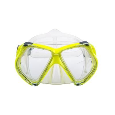 China PC+Silicone Air Intake Easy Breathing Diving Mask for sale