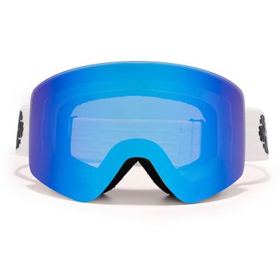 China Outdoor Sports Ski Glasses UV400 Snowledge Anti-fog Eyewear Double Layer Skiing Lens Snowboard Fog Goggles for sale