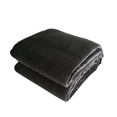 China Antistatic 100% Flannel Polyester Coral Blanket Double Fleece Blankets For Winter for sale